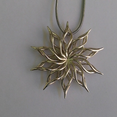 Pendentif de tournesol