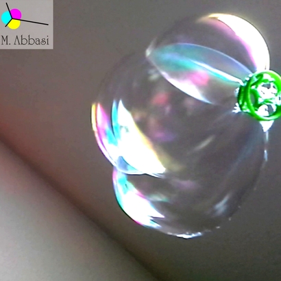 Hexa-Tube for soap bubbles