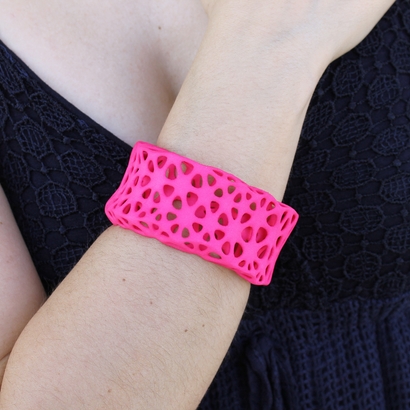 Cuff Stylized Flowers (Size L)