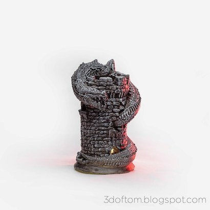 Dragon Rook Chess Piece