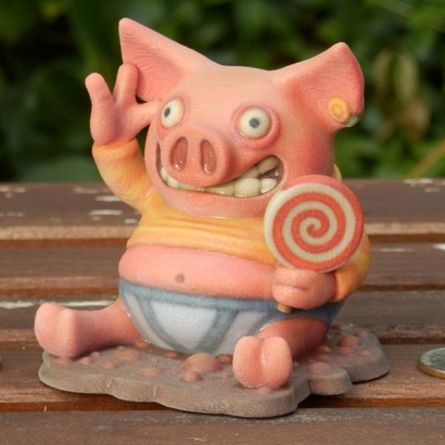 Happy as a Pig...