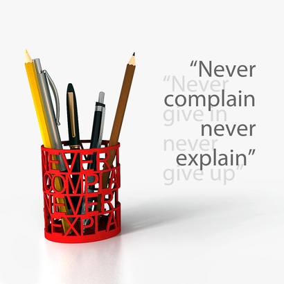Quote Pen Holder 01