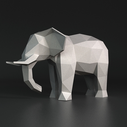 Elephant Faceted