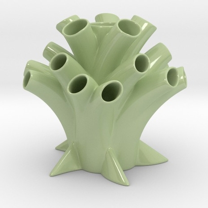 Penholder with multiple slots