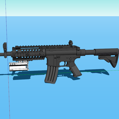 Helio M7203 Underbarrel Grenade Launcher (Full Length)