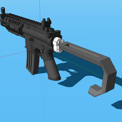 Techno Cane Shoulder Stock