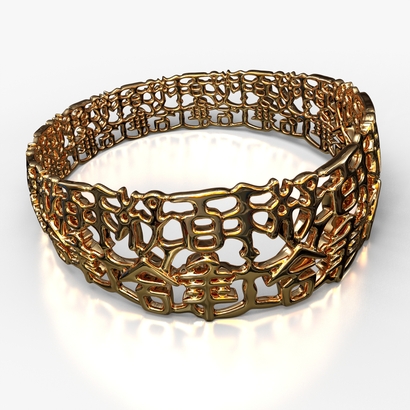 PAN_Bracelet_d64_RE115s1A10m16M30FR031-wax