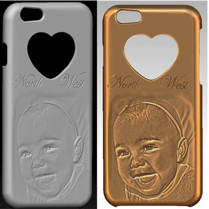 IPhone 06 case - North West Baby