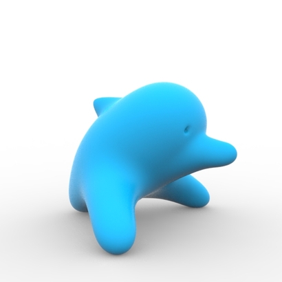 Baby Dolphin Paperweight