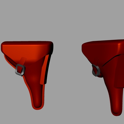 LUGER  HOLSTER DOWNSIZED X8