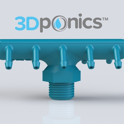 Pump Connector - 3Dponics Drip Hydroponics