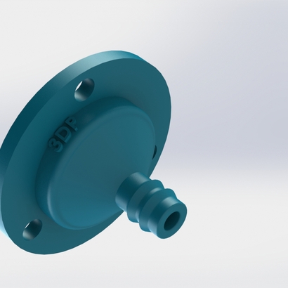 Drip Nozzle (3/8 inch, 3 holes)