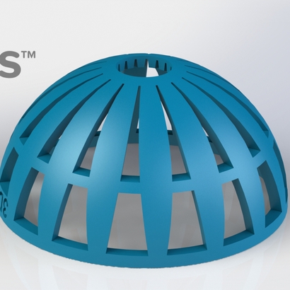 Grow Media Basket (Version 2) - 3Dponics Drip Hydroponics