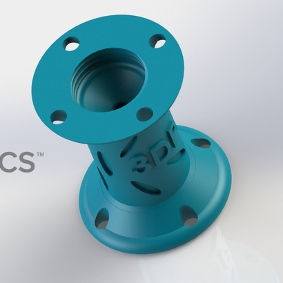 Bottle Connector (Large) - 3Dponics Open-Source Gardening