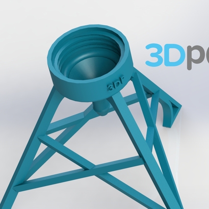Bottle Stand - 3Dponics Non-Circulating Hydroponics