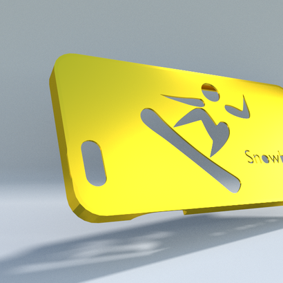 Iphone 6 snowboard