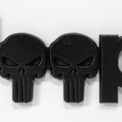 Cuz it's Custom 2.5D Punisher Skulls (JK OEM)