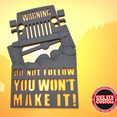 WARNING YOU WON'T MAKE IT!