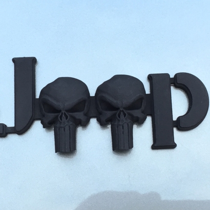 3D Punisher Skulls (JK Willys)