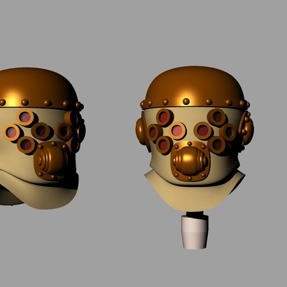 STEAMPUNK MASK #7 X2