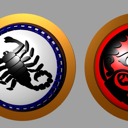 HOPLITE SHIELDS scorpio medusa