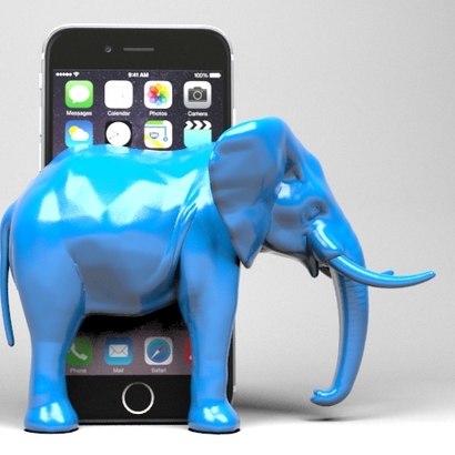 Support de téléphone Elephant