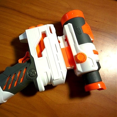 Back-to-Back Nerf Rails Adapter (3 Slots)