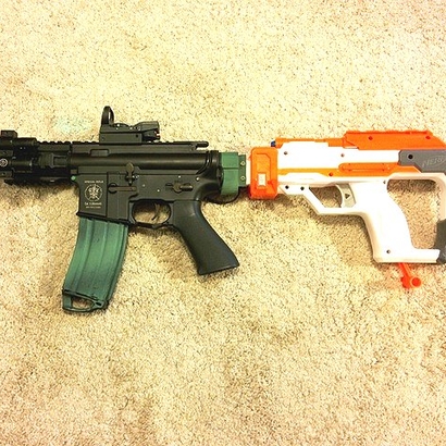 TeleScopix to Nerf Shoulder Stock Adapter