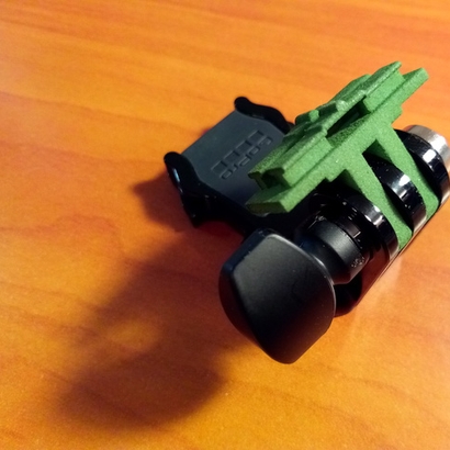 Contour Cam to GoPro Mount Adapter (Side Tilting)
