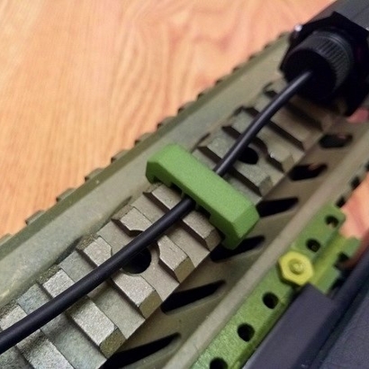 1 Slot Modular Picatinny Wire Clip Rail Cover