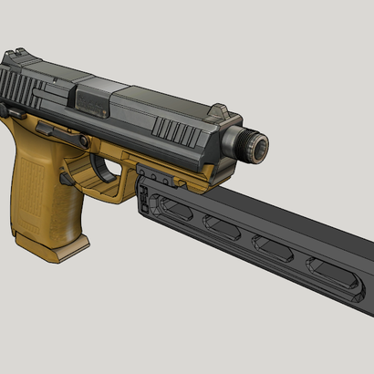 Psycho Mock Laser Sight Attachment