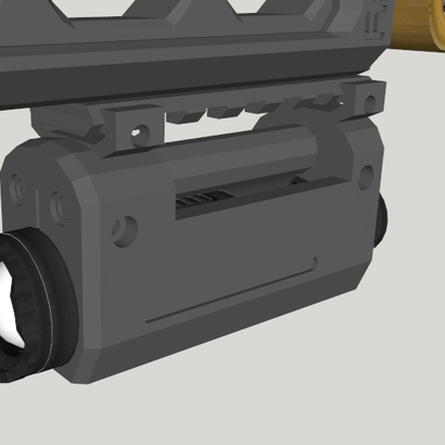Psycho Tactical Flashlight Mount