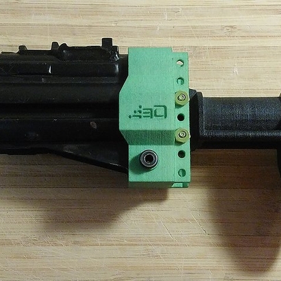 MP5 GBB Receiver Picatinny Mount Adapter V1