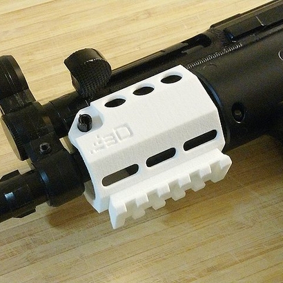 MP5K Vented Handguard With Bottom Picatinny Rail