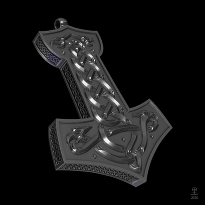 Mjolnir Pendant