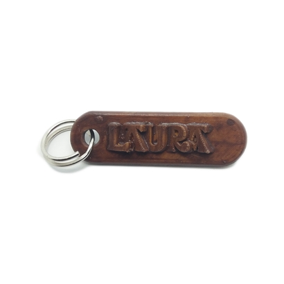 LAURA 3D keychain
