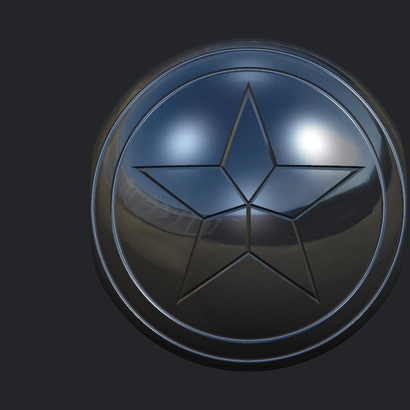 Captain America Pandora Charm