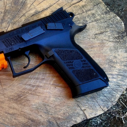 J.W. Frame Mounted Compensator for CZ75 P-7 Duty