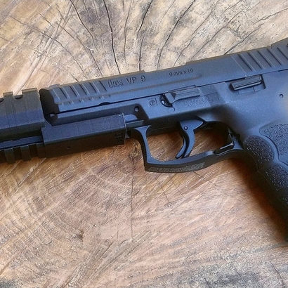 J.W. Frame Mounted Compensator for H&K VP9
