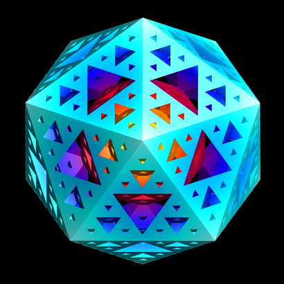 Sierpinski icosahedron