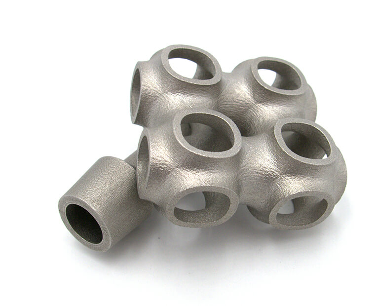 Matériau d'impression 3D métal: Acier Inox 316 par projection de liant