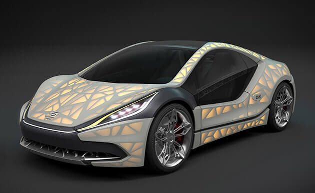 Light Cocoon car