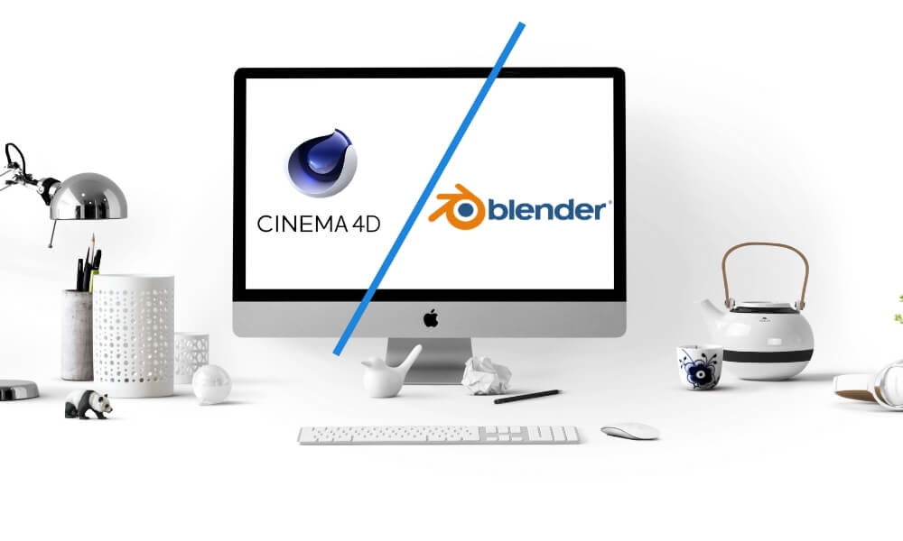 Pew Striped University student Battle of Software: Cinema 4D vs Blender
