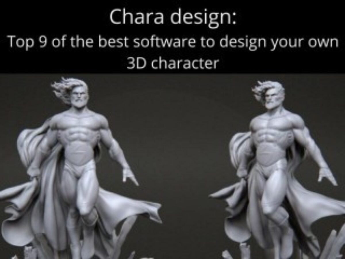 Chara design in 2022: Top software to design your own 3D character