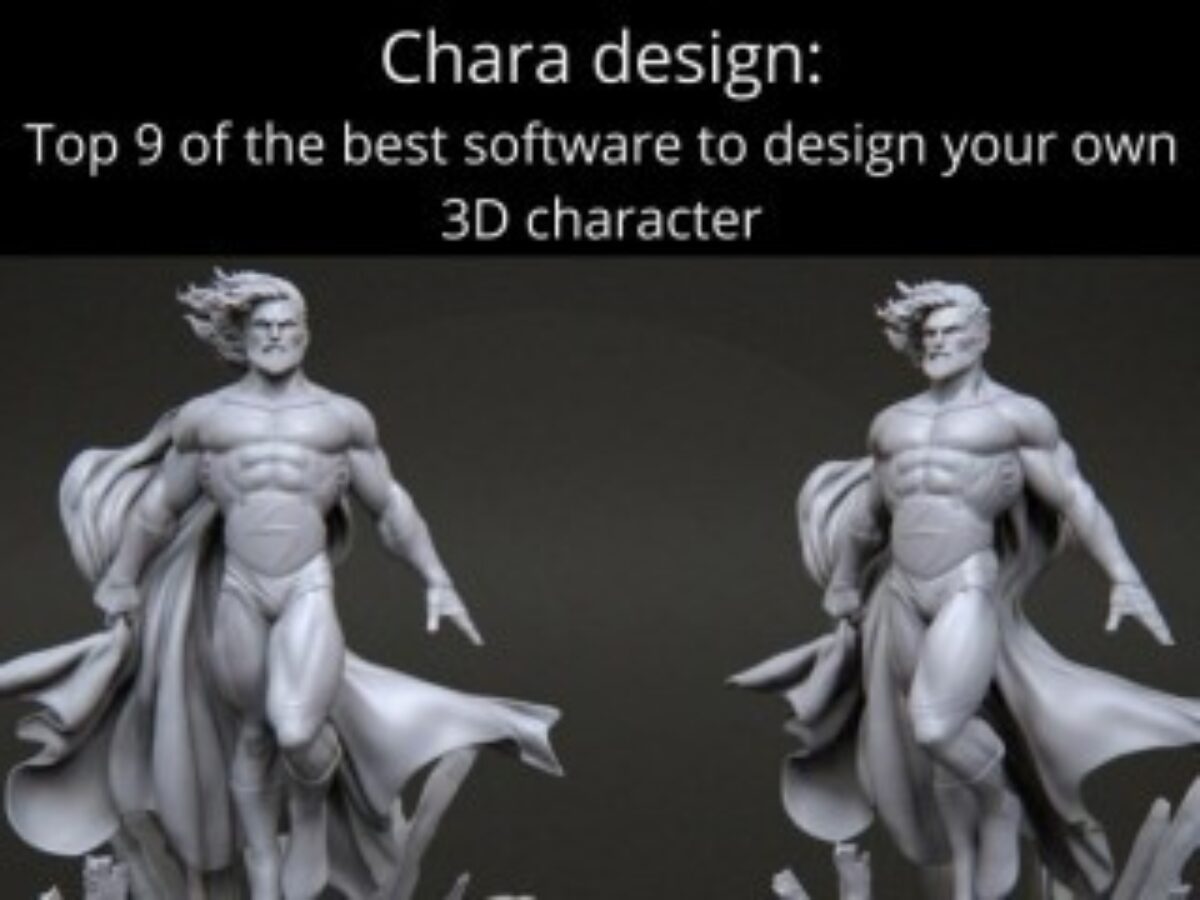 Chara design in 2022: Top software to design your own 3D character Chara design in 2022: Top software to design your own 3D character