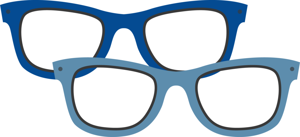Glasses transparent