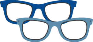 Glasses transparent
