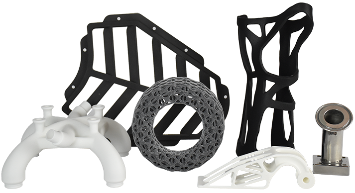 3d printing service composition
