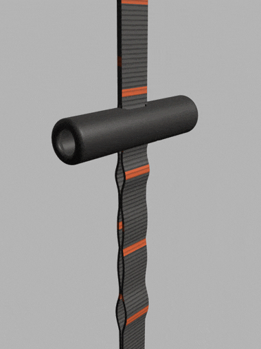 Paraglider riser handle