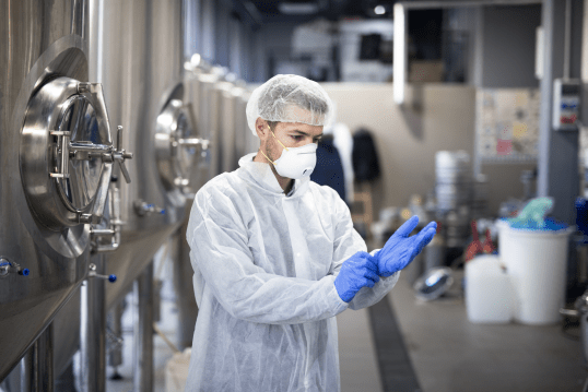 Factory cleaning